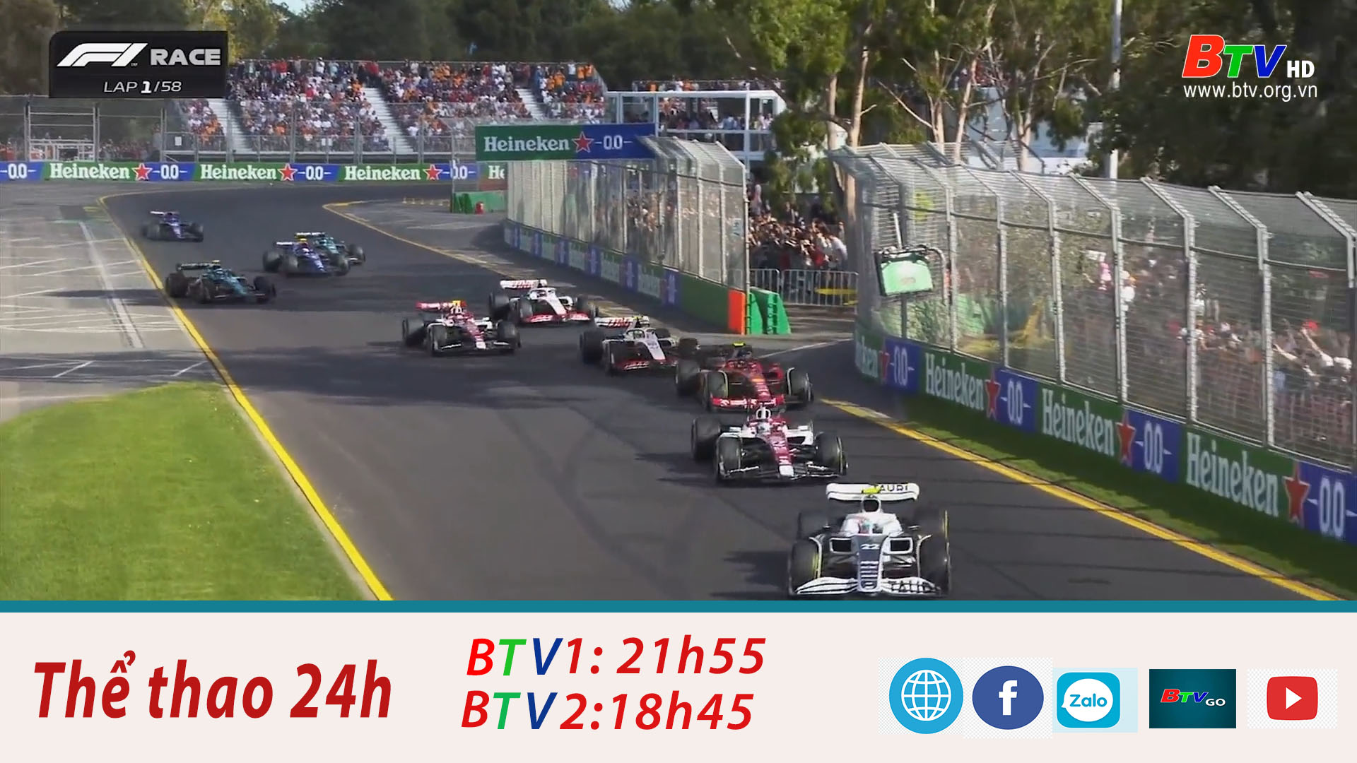 Australia Grand Prix vẫn là chặng thứ ba của mùa giải F1 2023